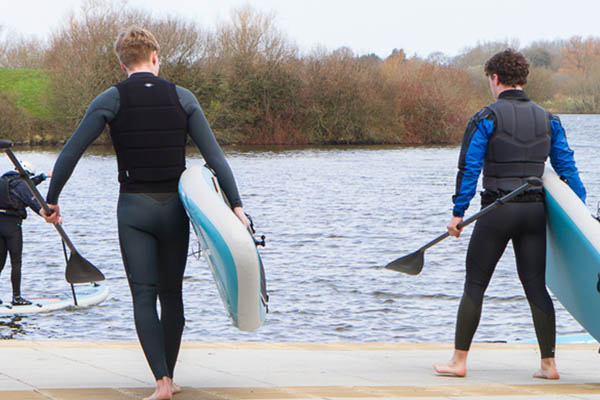 Spring LEARN TO STAND UP PADDLEBOARD