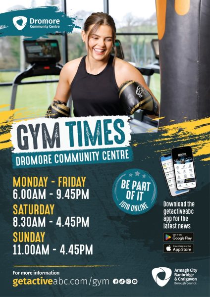 Dromore Community Centre Gym Times