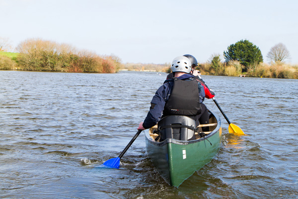 Autumn Guided Canoe Raft Sessions