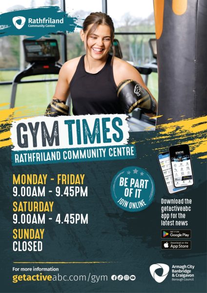 Rathfriland Community Centre Gym Times