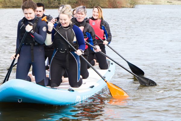 Group Mega Paddleboard