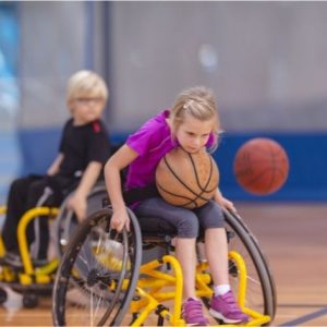 kids wheelchair basketball