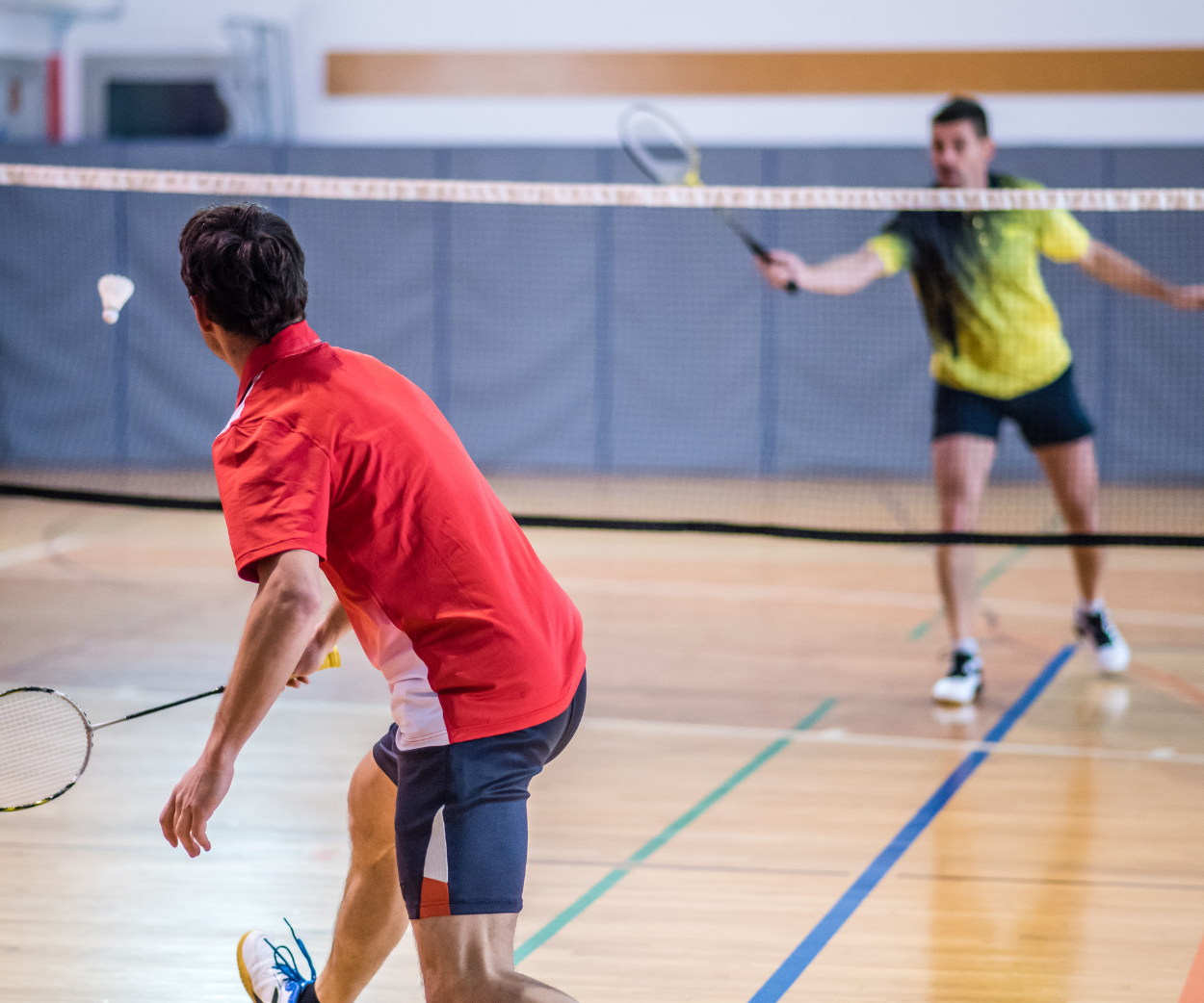 Badminton match Badminton match