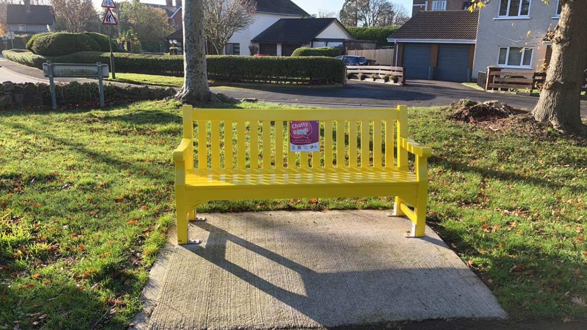 Edenvilla Park chatty bench