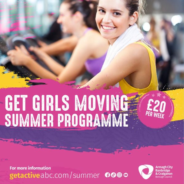 Girls get moving summer programme image