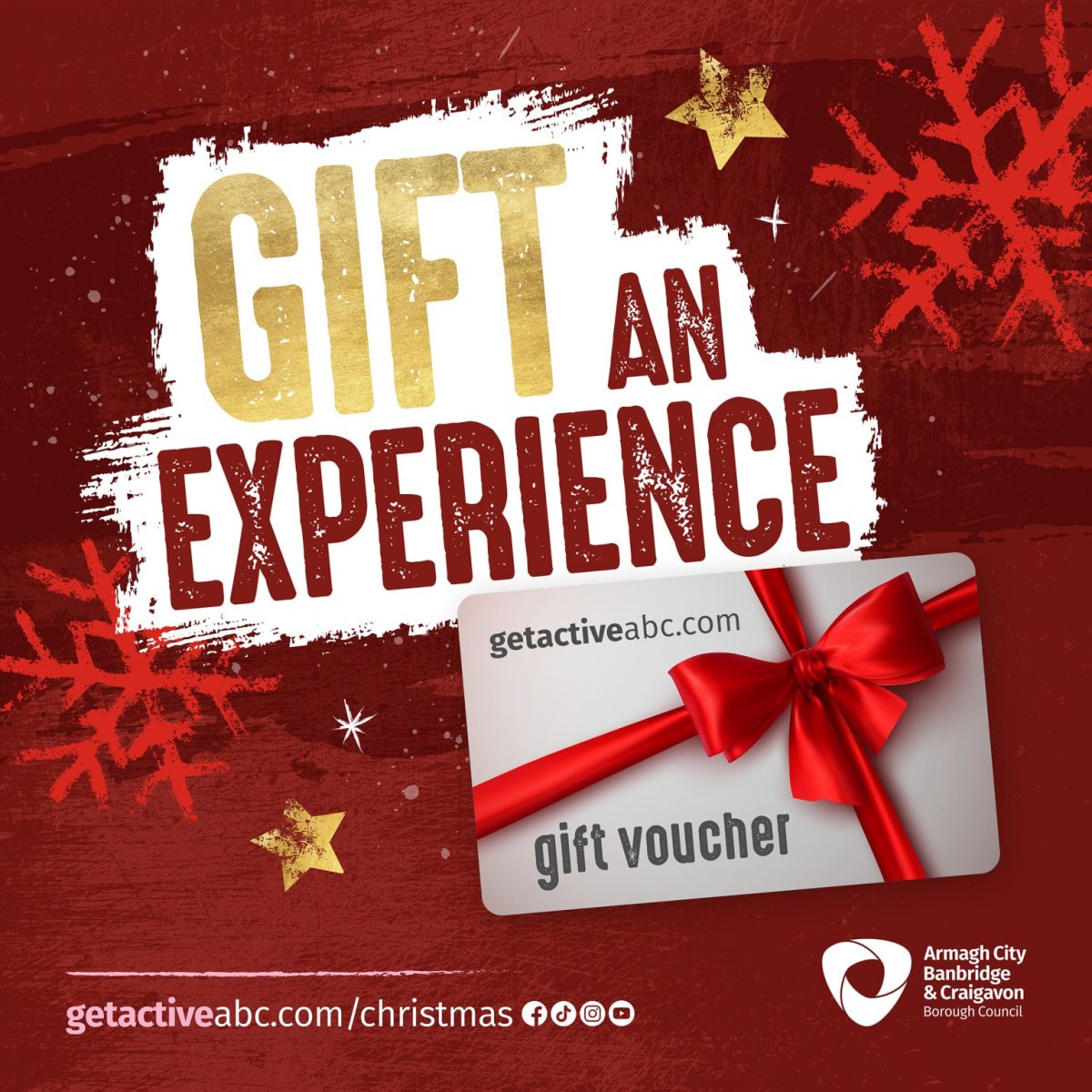 Getactiveabc gift vouchers are available!
