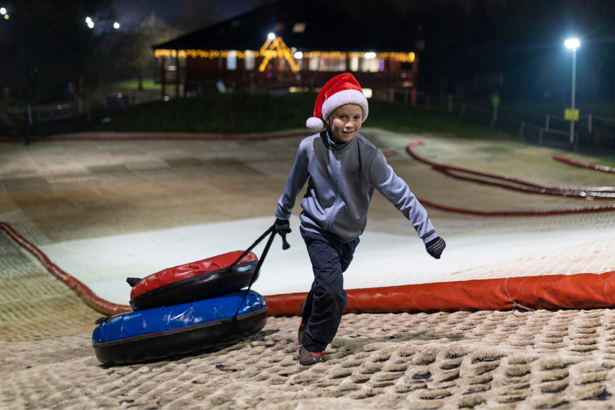 Festive Family Tubing