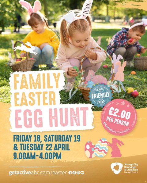 Family Easter Egg Hunt poster