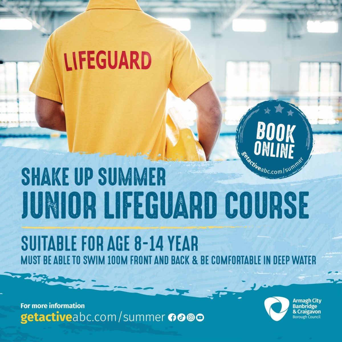 4195. GETACTIVEABC SUMMER 2025_ INSTA JUNIOR LIFEGUARD Summer 25 Junior Lifeguard