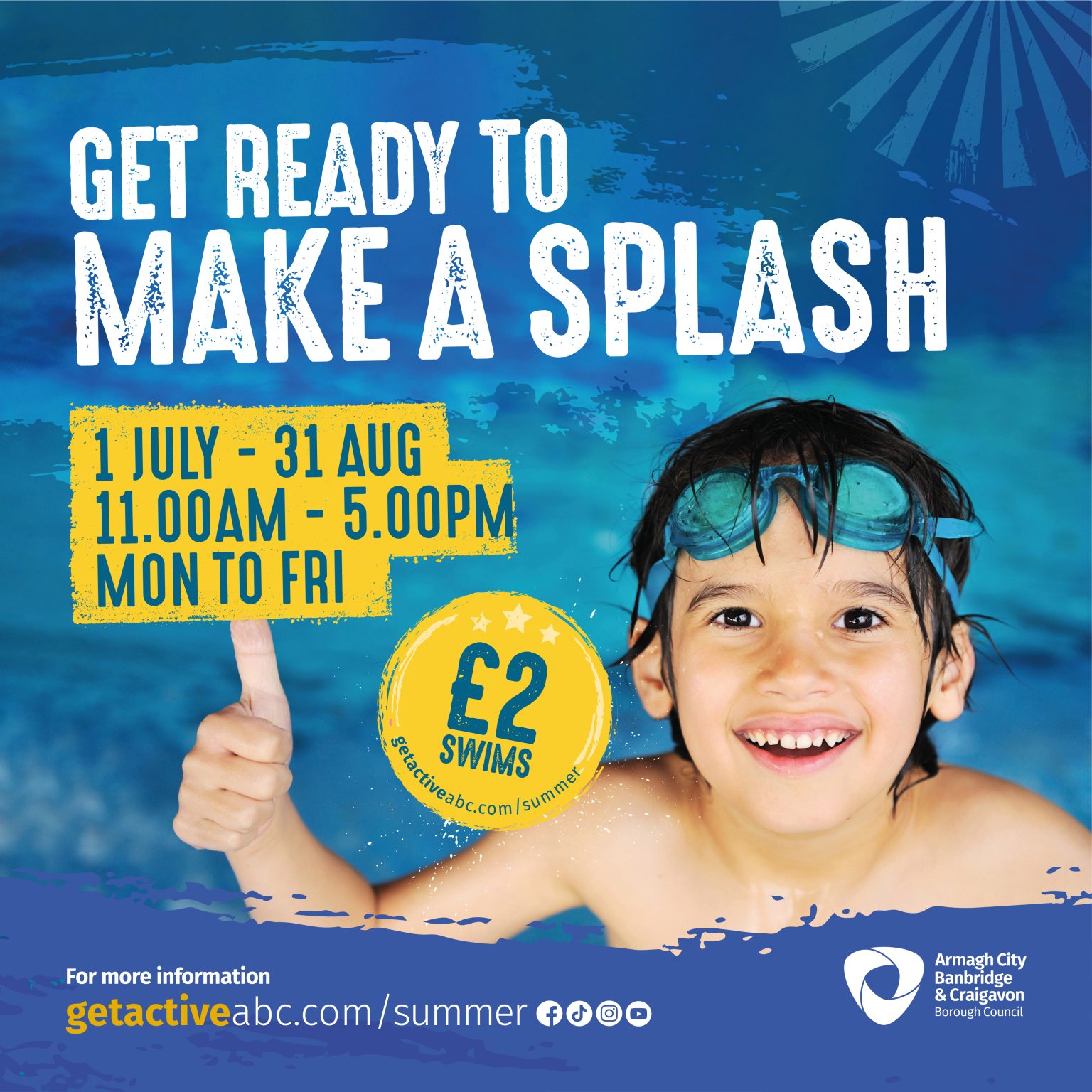 Summer 25 £2 swim