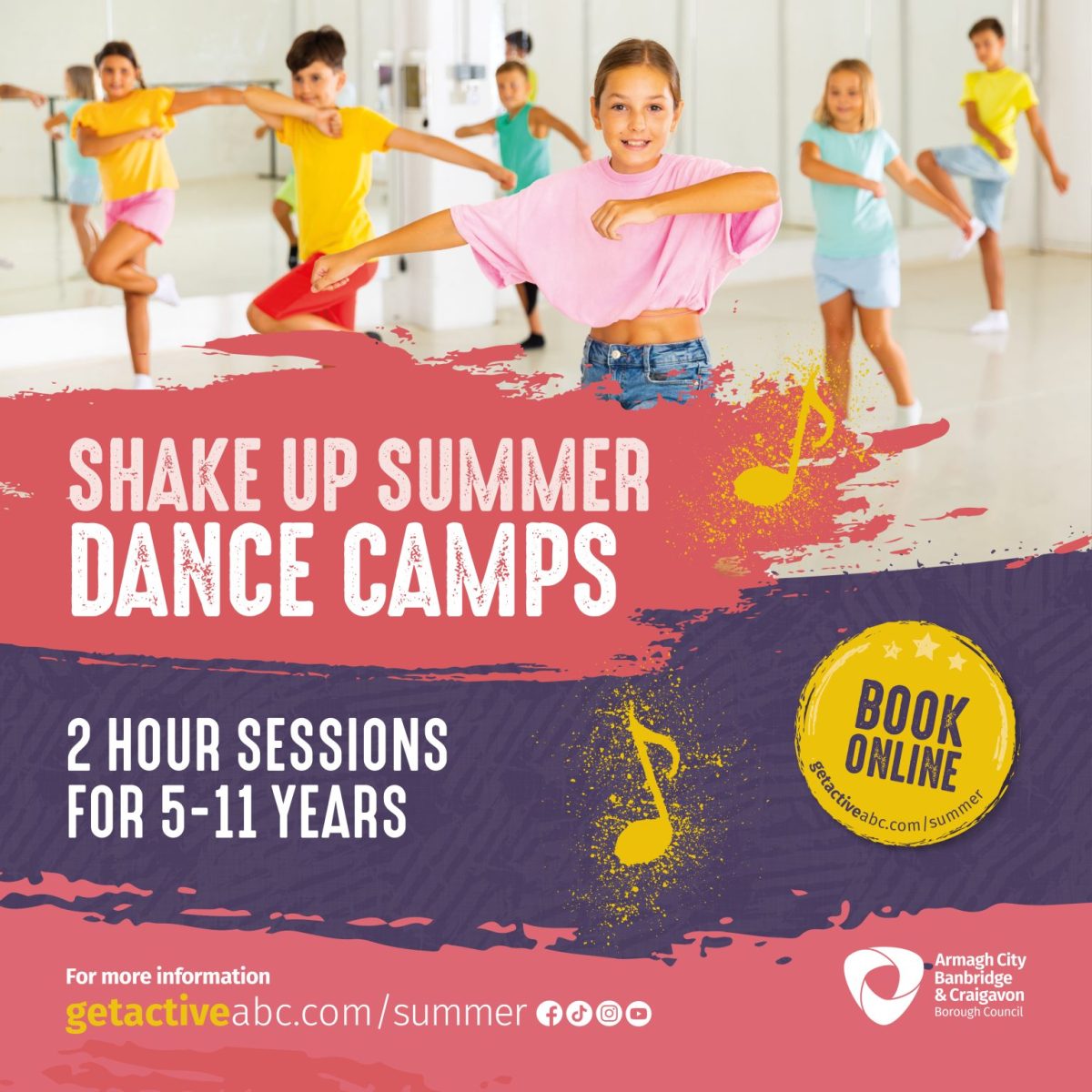 4195. GETACTIVEABC SUMMER INSTA DANCE CAMP Summer 25 Dance camp