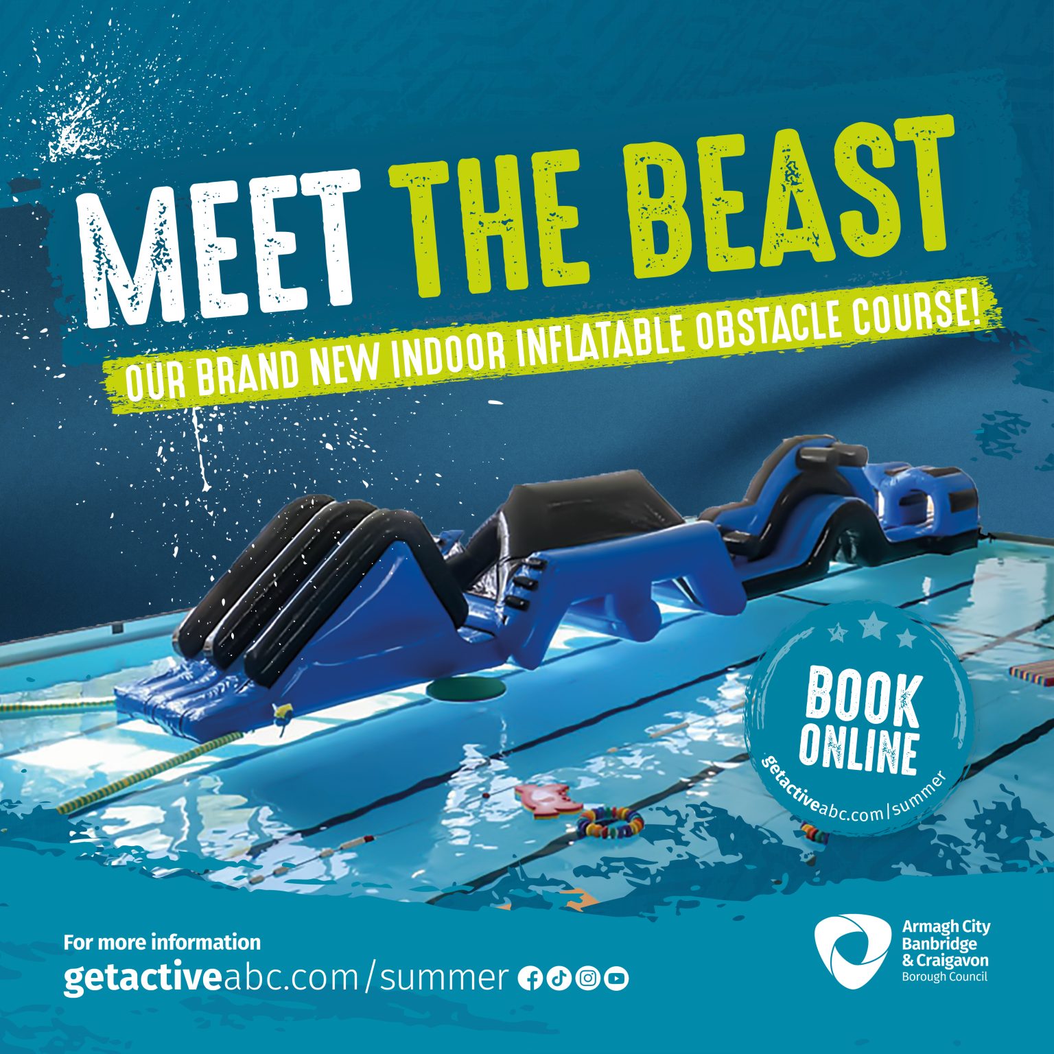 Summer 25 Meet the beast aqua inflatable