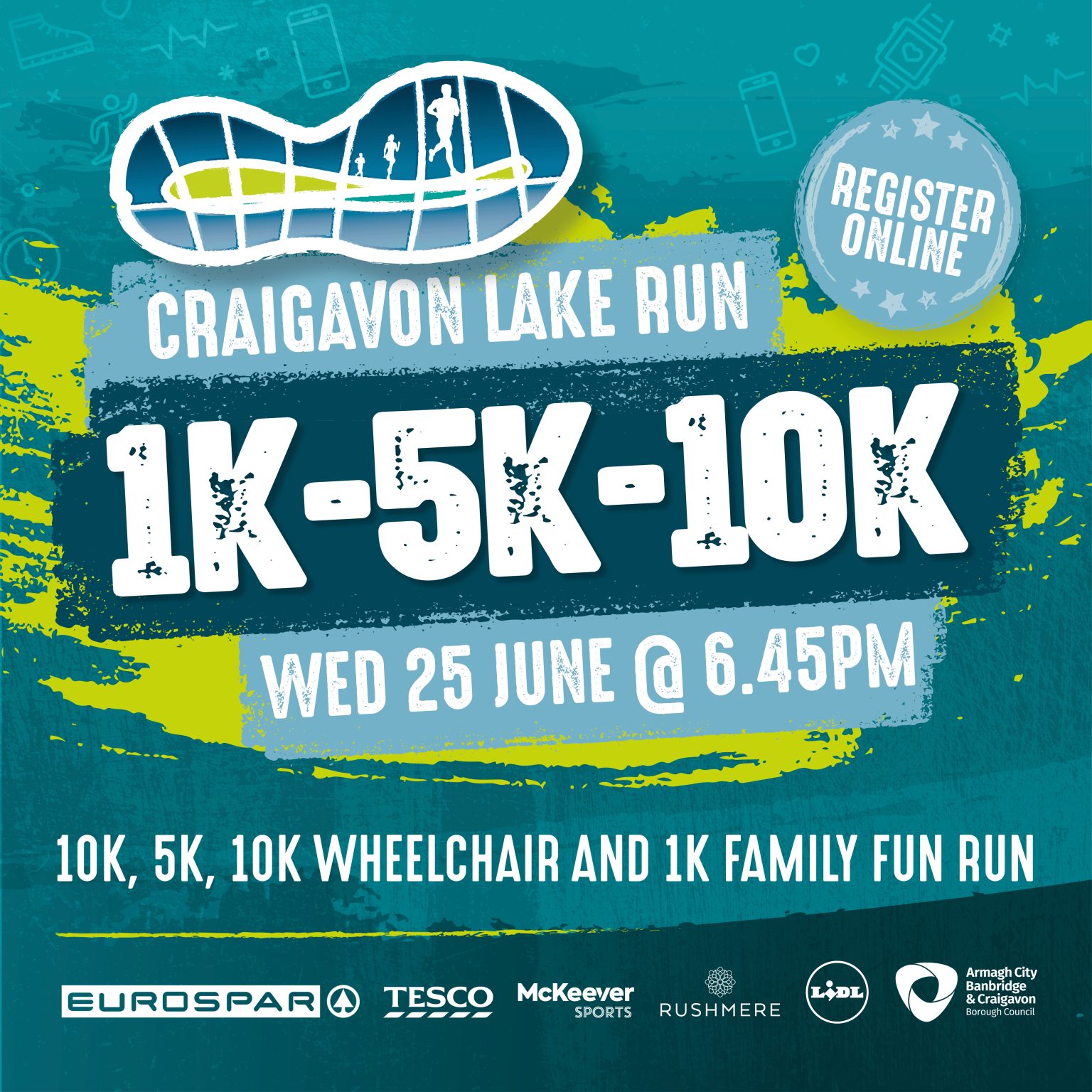 Craigavon Lake Run - 25 June 2025