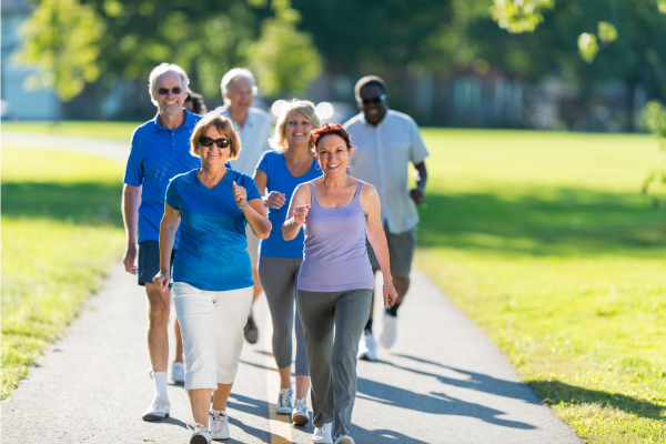 Carer walking group