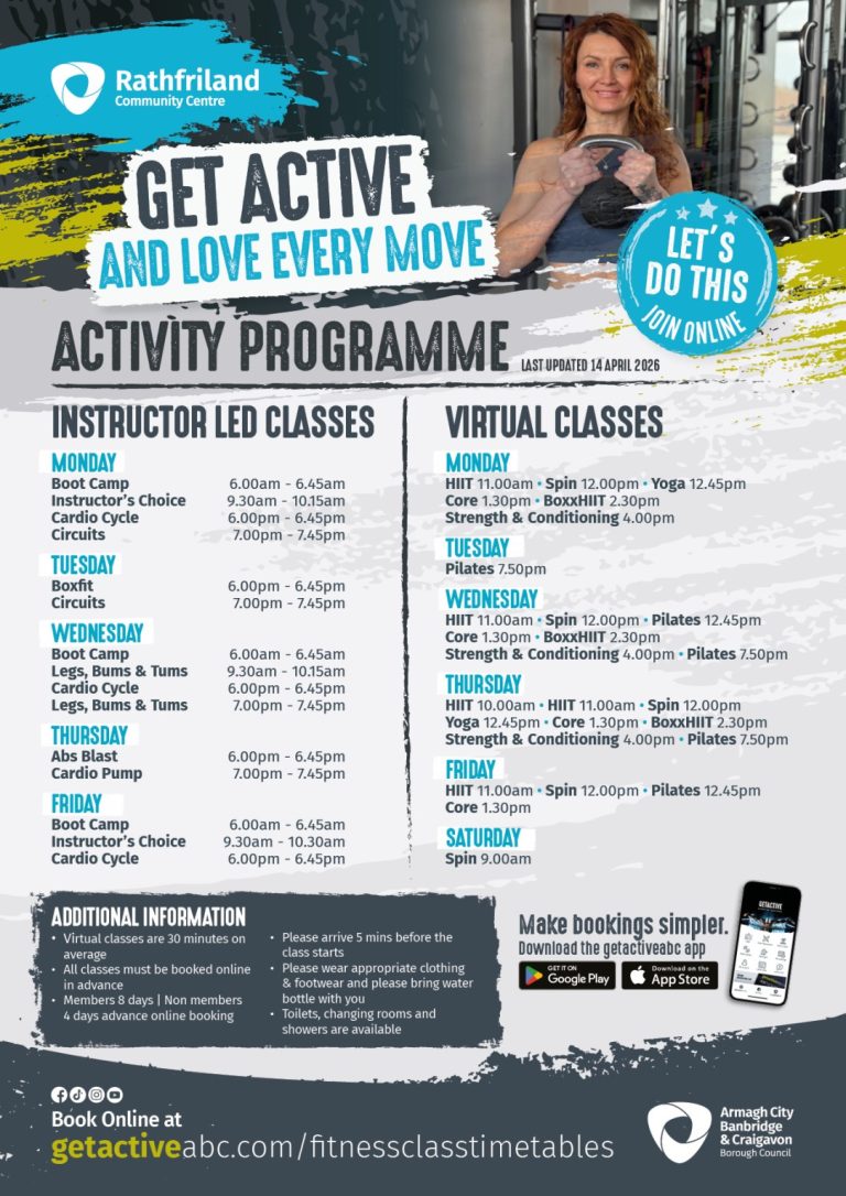 Rathfriland Community Centre - Get Active ABC
