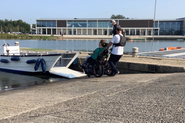 Wheelchair accessible Wheelyboat sessions 3 & 4 Oct