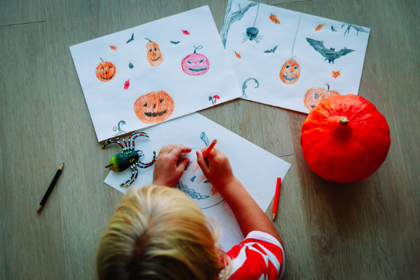 Enter our Kids Halloween Colouring Competition